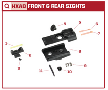 AW Custom HX11 Series Replacement Parts-Pistol Parts-Crown Airsoft