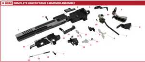 AW Custom HX10 Series Replacement Parts-Pistol Parts-Crown Airsoft