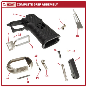 AW Custom HX22 Series Replacement Parts-Pistol Parts-Crown Airsoft