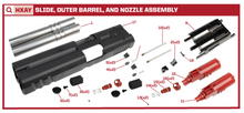 AW Custom HX21 Series Replacement Parts-Pistol Parts-Crown Airsoft