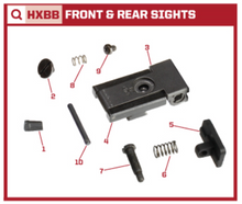 AW Custom HX21 Series Replacement Parts-Pistol Parts-Crown Airsoft