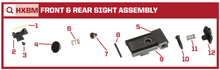 AW Custom HX24 Series Replacement Parts-Pistol Parts-Crown Airsoft