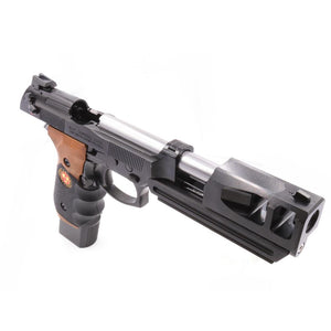 WE Tech BioHazard Barry Burton Model Samurai Edge M92 Custom Gen II GBB Pistol-Pistols-Crown Airsoft