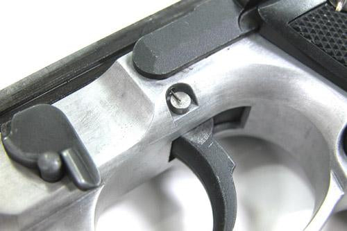 Aluminum Slide & Frame for MARUI M9 - (Dark Gary)-Internal Parts-Crown Airsoft