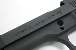 Aluminum Slide & Frame for MARUI M9 - (Dark Gary)-Internal Parts-Crown Airsoft