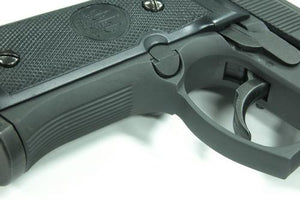 Aluminum Slide & Frame for MARUI M9 Desert Storm- (Dark Gary)-Internal Parts-Crown Airsoft