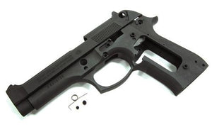 Aluminum Slide & Frame for MARUI M9 Desert Storm- (Black)-Internal Parts-Crown Airsoft