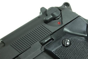 Aluminum Slide & Frame for MARUI M9 Desert Storm- (Black)-Internal Parts-Crown Airsoft