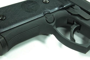 Aluminum Slide & Frame for MARUI M9 Desert Storm- (Black)-Internal Parts-Crown Airsoft