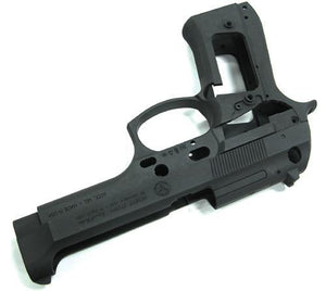 Aluminum Slide & Frame for MARUI M9 Desert Storm- (Black)-Internal Parts-Crown Airsoft