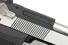 Aluminum Slide & Frame Kit for MARUI M9 Desert Storm- (Black/Sliver Side)-Internal Parts-Crown Airsoft
