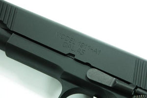 Aluminum Slide & Frame for MARUI MEU.45 (TRP/Black)-Internal Parts-Crown Airsoft