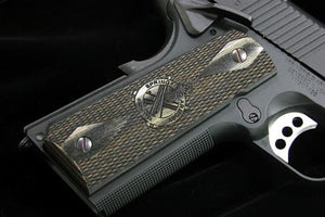 Aluminum Slide & Frame for MARUI MEU.45 (TRP/Black)-Internal Parts-Crown Airsoft