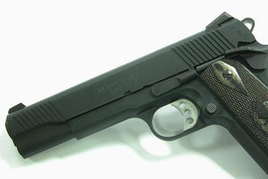 Aluminum Slide & Frame for MARUI MEU.45 (TRP/Black)-Internal Parts-Crown Airsoft