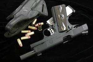 Aluminum Slide & Frame for MARUI MEU.45 (TRP/Black)-Internal Parts-Crown Airsoft