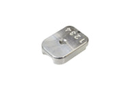 AW Custom HX CNC Aluminium Baseplate [Silver]-Parts-Crown Airsoft