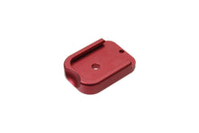 AW Custom HX CNC Aluminium Baseplate [Red]-Parts-Crown Airsoft