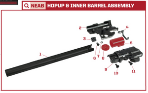 AW Custom NE20 Series Replacement Parts-Pistol Parts-Crown Airsoft