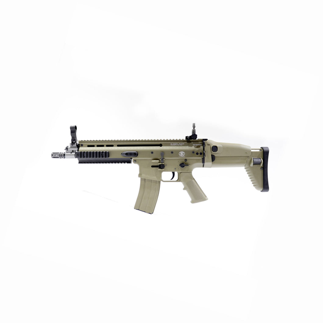 CYBERGUN FN HERSTAL SCAR-L STD GBB Rifle (Tan)-Rifles-Crown Airsoft