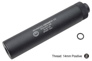 Compact Pistol Silencer - 14mm Positive-Internal Parts-Crown Airsoft