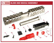 AW Custom VX01 Series Replacement Parts-Pistol Parts-Crown Airsoft