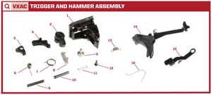 AW Custom VX01 Series Replacement Parts-Pistol Parts-Crown Airsoft