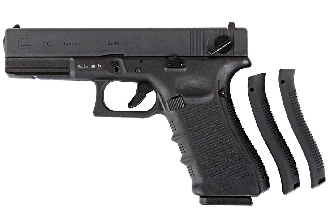 WE Tech G18C Gen4 GBB Pistol (Black)-Pistols-Crown Airsoft