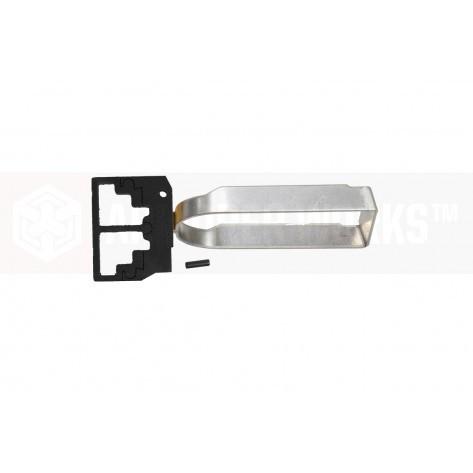 AW Custom HX20 Flat Trigger Kit (Black)-Parts-Crown Airsoft