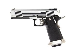 AW Custom Split Frame Hi-Capa Competition Grade Gas Blowback Airsoft Pistol - Two-Tone HX1001-Pistols-Crown Airsoft