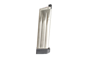 AW Custom Hi-Capa HXMG06 5.1 Gas Magazine Silver-Pistol Magazines-Crown Airsoft