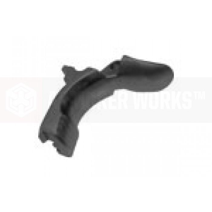 AW Custom HX Grip Safety Black-Parts-Crown Airsoft