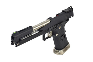 AW Custom AW-HX2202 Gold Standard IPSC Gas Blowback Airsoft Pistol - Black HX2202-Pistols-Crown Airsoft