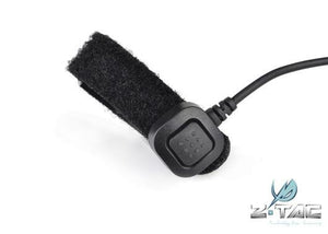 Z tactical Bone Conduction Headset with finger PTT Z010 Yaesu-Combat Gear-Crown Airsoft