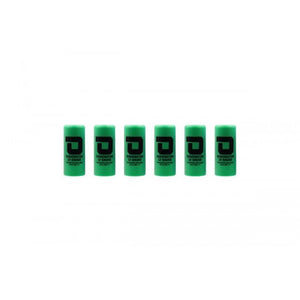 DOMINATOR™ 12 GAUGE GAS SHOTGUN SHELL HULLS(6 HULLS/UNIT -Green)-Accessories-Crown Airsoft