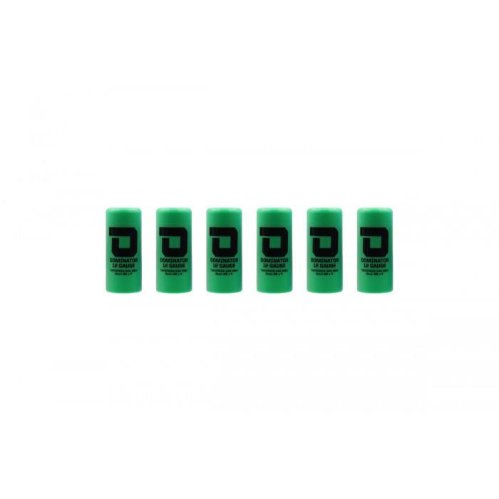 DOMINATOR™ 12 GAUGE GAS SHOTGUN SHELL HULLS(6 HULLS/UNIT -Green)-Accessories-Crown Airsoft