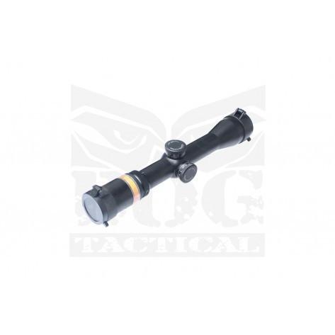 BOG 3-9X40 optic fiber rifle scope (RED)-Scopes & Optics-Crown Airsoft