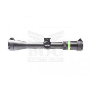 BOG 3-9X40 optic fiber rifle scope (Green)-Scopes & Optics-Crown Airsoft