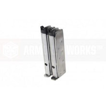 AW custom MX0100 double barrel 1911 GBB Pistol l(Silver Skull pattern)-Pistols-Crown Airsoft