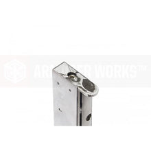 AW Custom NE2101 1911 Gas Blow back pistol(Silver skull pattern)-Pistols-Crown Airsoft
