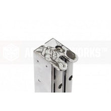 AW custom MX0100 double barrel 1911 GBB Pistol l(Silver Skull pattern)-Pistols-Crown Airsoft