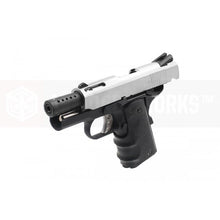 AW Custom NE1003 1911 V10 GBB Pistol (Silver/Black/Black)-Pistols-Crown Airsoft