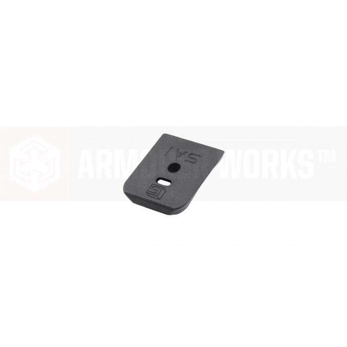 EMG SAI Glock G17 Magazine Base with marking-Magazine parts-Crown Airsoft