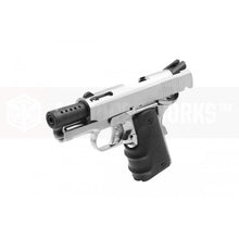 AW Custom NE1001 1911 V10 GBB Pistol (Silver)-Pistols-Crown Airsoft