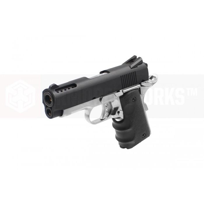 AW Custom NE1004 1911 V10 GBB Pistol (Black/Black/Black)-Pistols-Crown Airsoft