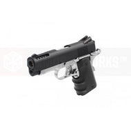 AW Custom NE1004 1911 V10 GBB Pistol (Black/Black/Black)-Pistols-Crown Airsoft