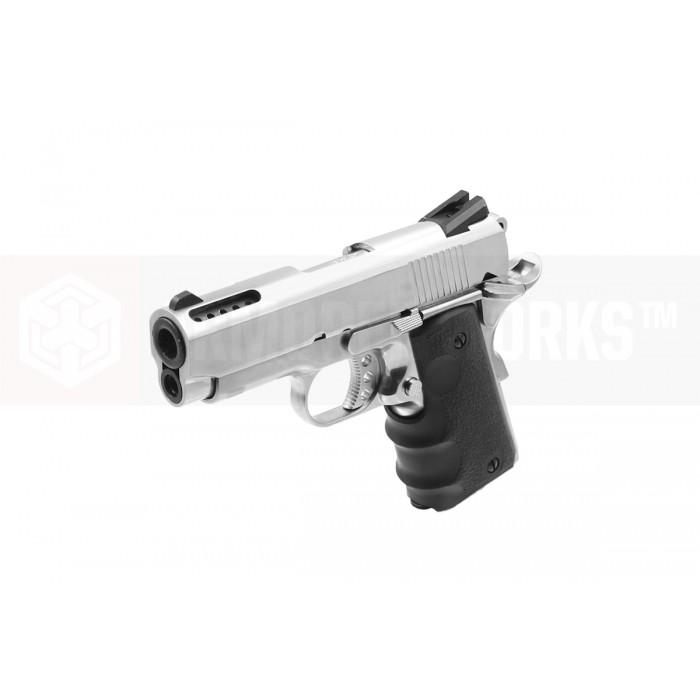 AW Custom NE1001 1911 V10 GBB Pistol (Silver)-Pistols-Crown Airsoft