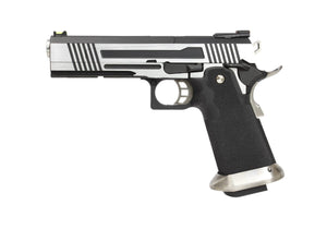 AW Custom Split Frame Hi-Capa Competition Grade Gas Blowback Airsoft Pistol - Two-Tone HX1001-Pistols-Crown Airsoft