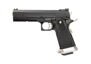 AW Custom Split Frame Hi-Capa Competition Grade Gas Blowback Airsoft Pistol - Two-Tone HX1002-Pistols-Crown Airsoft