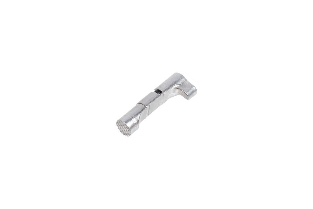 AW Custom HX Magazine Release Button - Silver-Parts-Crown Airsoft