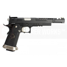 AW Custom HX2402 "Wind Velocity" IPSC Gas Blowback Airsoft Pistol (Black)-Pistols-Crown Airsoft